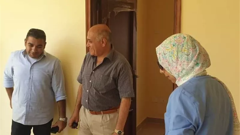 رئيس جهاز تعمير سيناء فى زيارة لمقر السويس