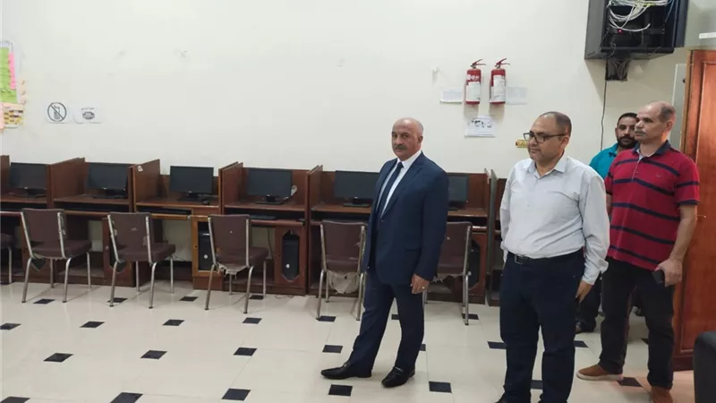 60 جهاز حاسب آلي بمكتب التنسيق الإلكتروني بجامعة الزقازيق