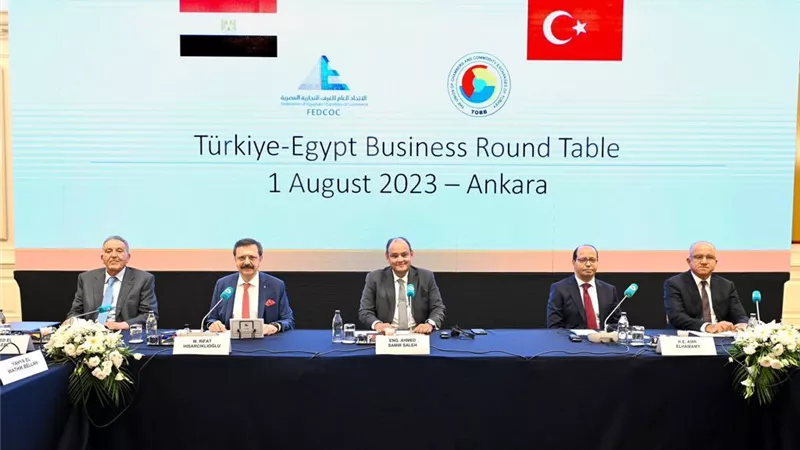 اتحاد الغرف والبورصات التركي: مصر أكبر شريك تجاري في إفريقيا