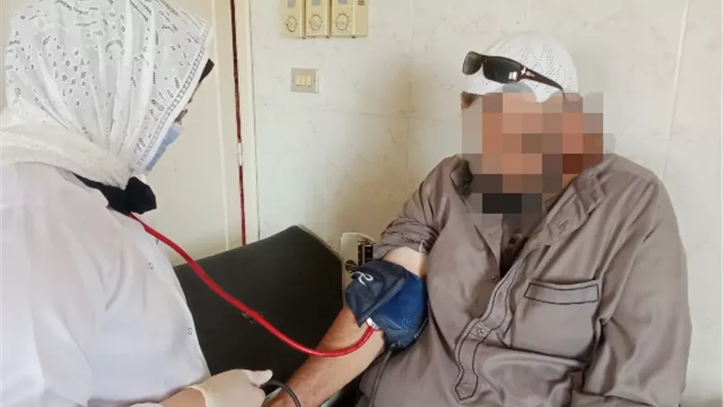 الكشف على 1096 مريضاً فى قافلة علاجية بمركز بلقاس
