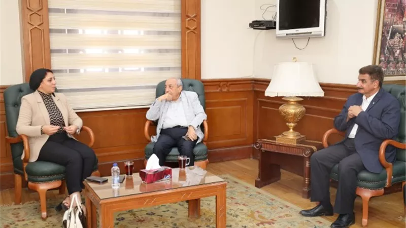 نقيب المهندسين يستقبل المدير التنفيذي لمركز تحديث الصناعة