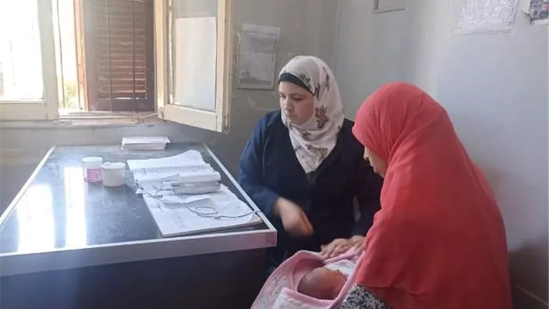 الكشف علي ١٨٨ حالة في قافلة 