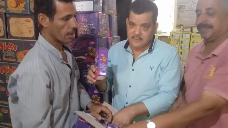 ضبط 2 طن دقيق مدعم للبيع في السوق السوداء