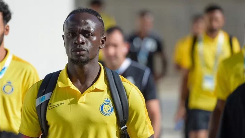 ساديو ماني يظهر للمرة الأولى مع النصر أمام الزمالك.. فيديو