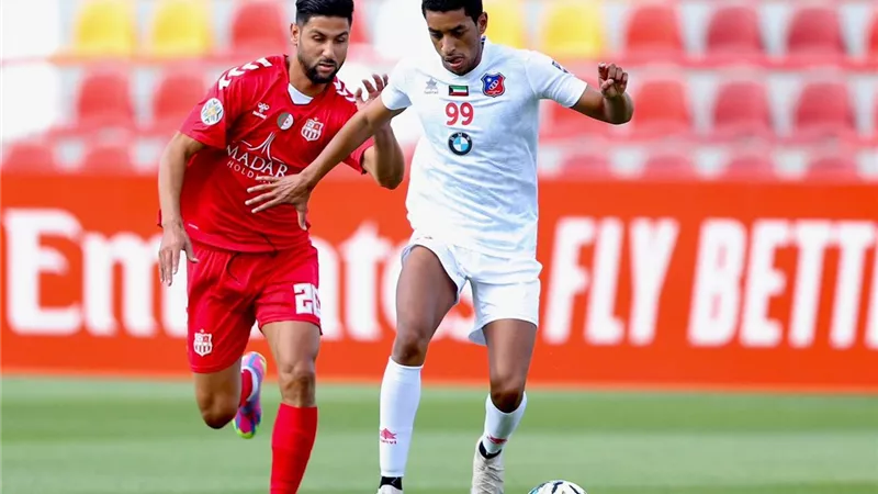 الكويت الكويتي وشباب بلوزداد يتعادلان 1 - 1 فى البطولة العربية