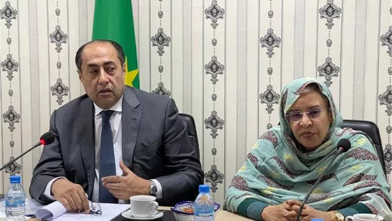 وفد الجامعة العربية يبحث مع المسئولين الموريتانيين تحضيرات القمة