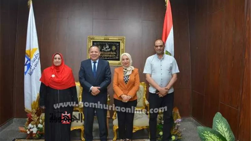 تكليف الدكتورة أماني عوض عميداً لكلية التربية بدمياط