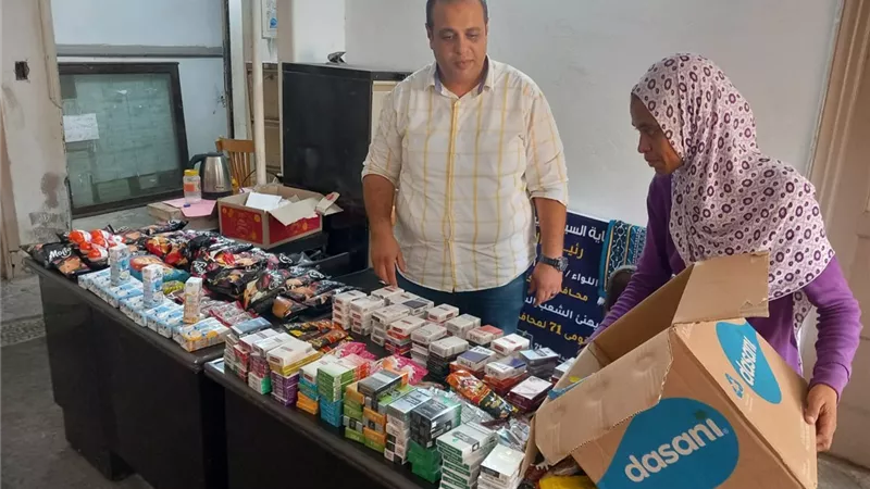 حملات تموينيه بأحياء الاسكندريه