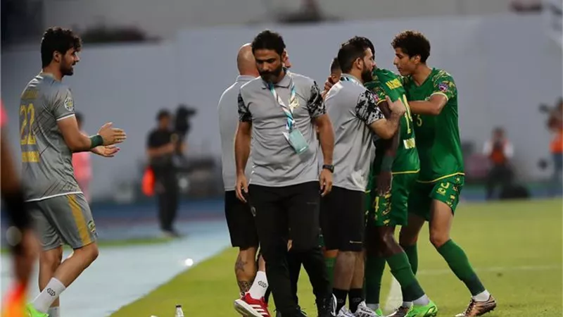 فيديو .. شاهد الشرطة العراقي يضيف الهدف الرابع أمام السد القطري