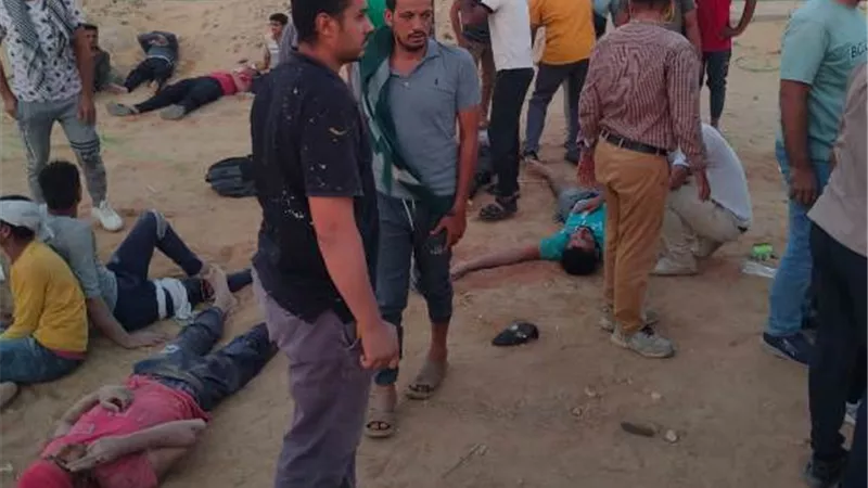 إصابة 25 شخص إنقلاب سيارة مروع فى العاصمة الإدارية.. بالصور