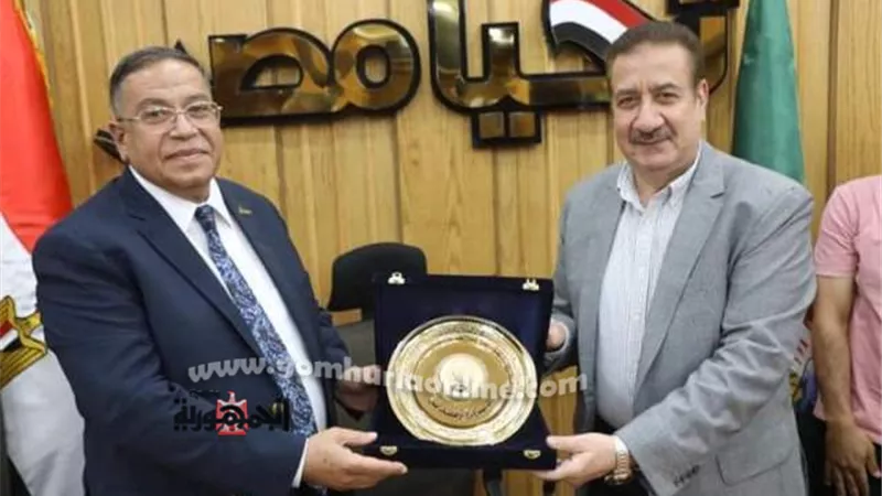 محافظ المنوفية يكرم المهندس أشرف فرحان لبلوغه سن المعاش