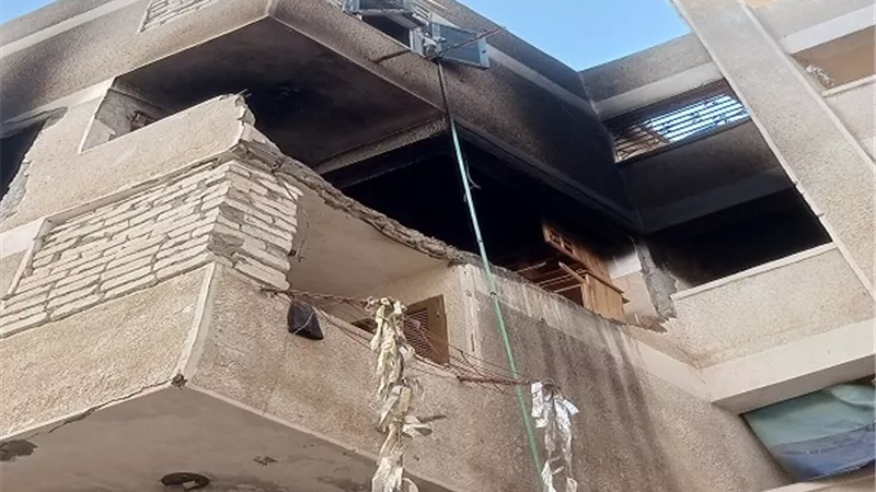 اصابه ١٢مواطن في انفجار انبوبه بوتاجاز بالاسكندرية
