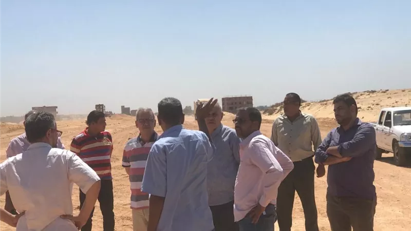 قيادات الاسكان تتفقد المرافق الجديدة بالأمل والطلائع والقادسية
