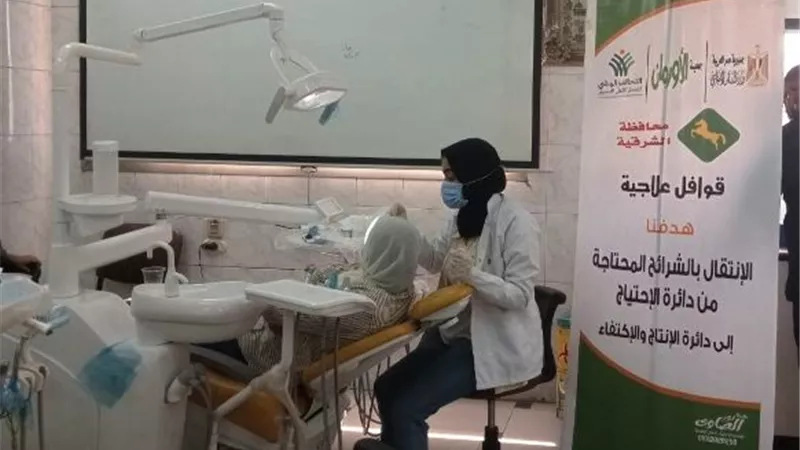 قافلة طبية مجانية بمستشفى جامعة الزقازيق