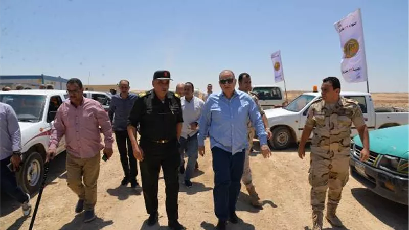 محافظ أسيوط يتفقد أعمال تنفيذ مشروع محور منفلوط العلوي