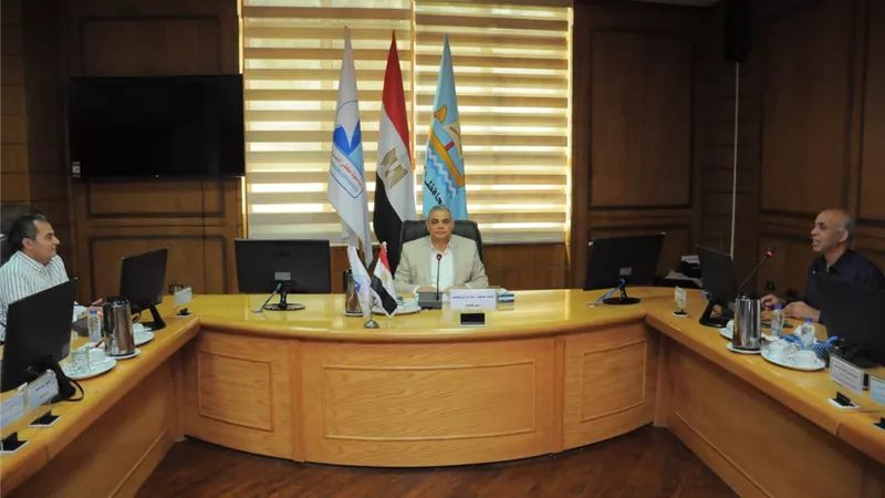 استعداد جامعة كفرالشيخ ووحداتها المختلفة لاستقبال العام الجديد