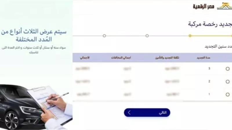الخطوات والمستندات المطلوبة لتجديد رخصة القيادة أون لاين