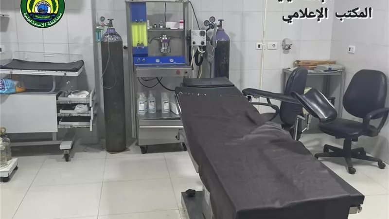 ضبط مركز للولادة ومعامل تحليل بدون تراخيص بالاسماعيلية