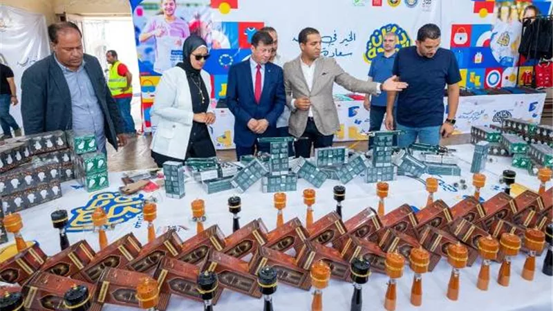 صندوق تحيا مصر ينظم أكبر معرض كساء بدمياط ويستمر لـ3 أيام