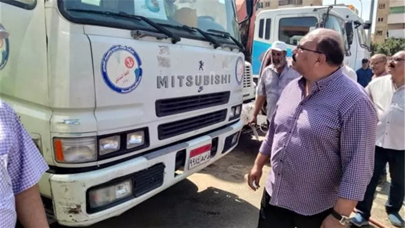 انطلاق حملة غسيل شبكات مياه الشرب بمحافظات القناة