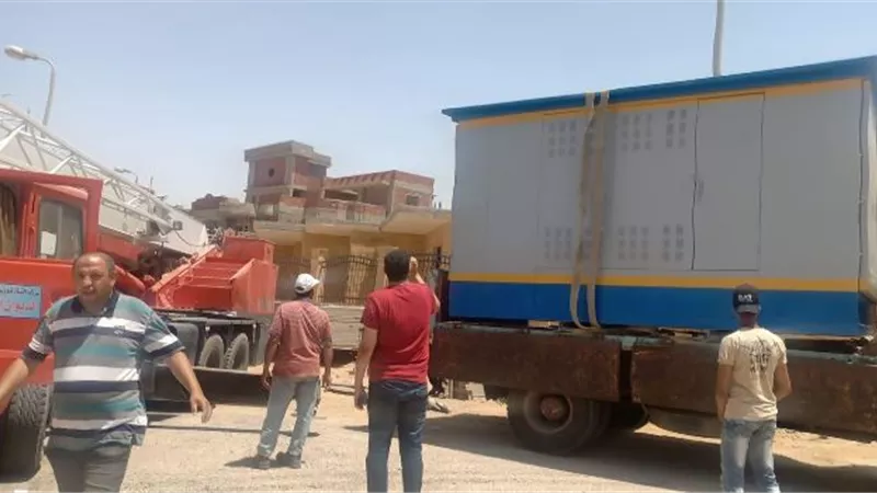 بشرة خير من شركة القناة لتوزيع الكهرباء لأهالى مدينة بدر.. بالصور