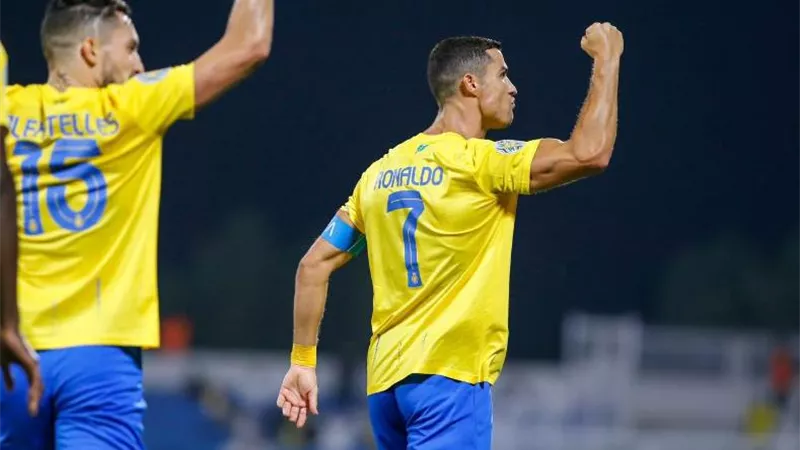النصر السعودي يتأهل لنهائي البطولة العربية بهدف رونالدو