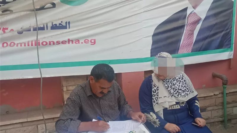 الكشف على 1316 مريضاً فى قافلة علاجية بميت غمر