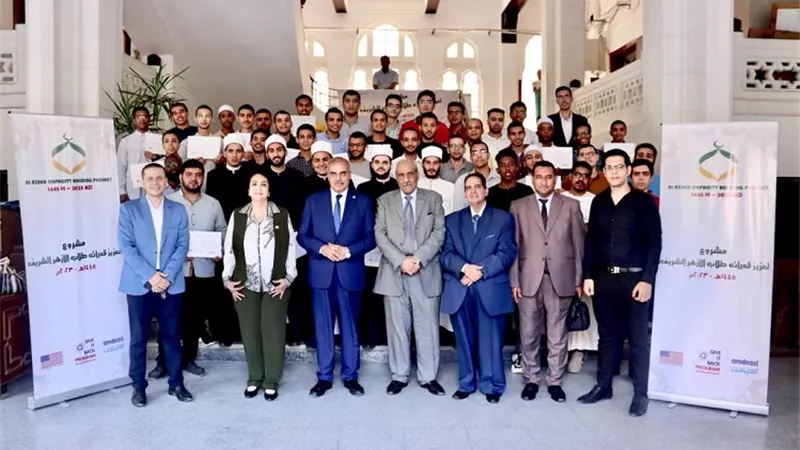 د. المحرصاوي يحث الطلاب على التصدي للشائعات ومروجيها