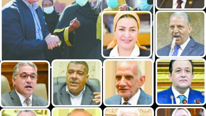 تظاهرة وطنية لنواب الشعب.. تأييداً لترشيح السيسى