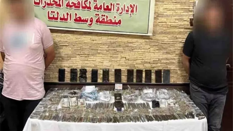 الداخلية تضبط العناصر الإجرامية من حائزي المخدرات بالمحافظات