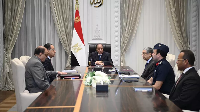 الرئيس السيسي يوجه بمواصلة العمل على استكمال مشروع 