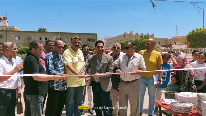 جهاز مدينة النوبارية الجديدة يفتتح معرض الأدوات المدرسية والملابس بأسعار مخفضة