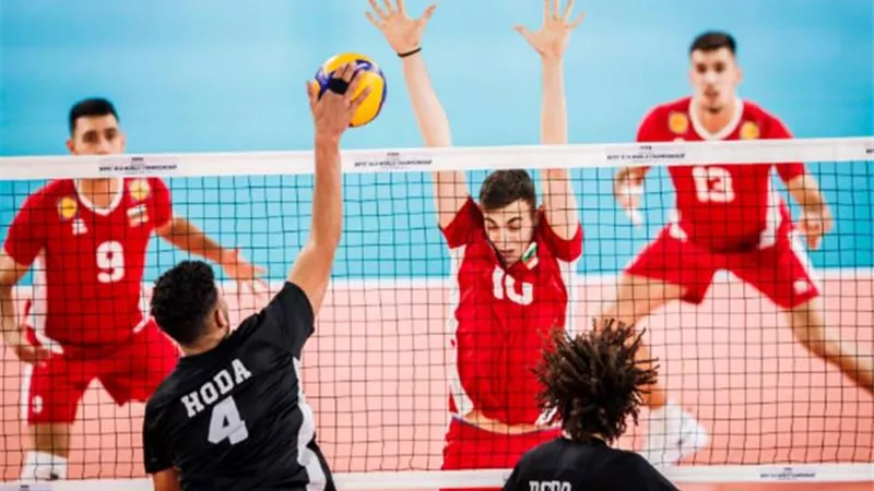 منتخب مصر للناشئين يخسر أمام بلغاريا فى بطولة العالم للطائرة