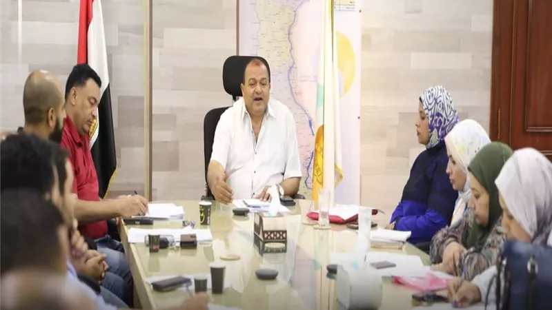 مياه المنيا تكثف جهودها لانهاء اعمال المياه والصرف