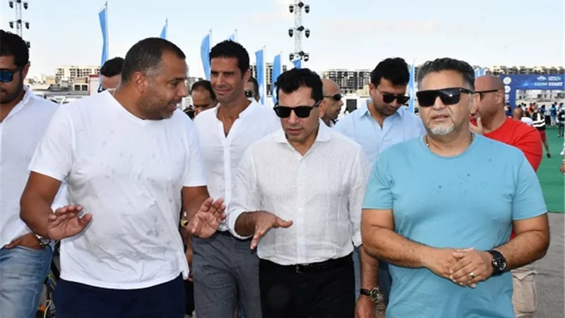 وزير الرياضة يفتتح فعاليات 