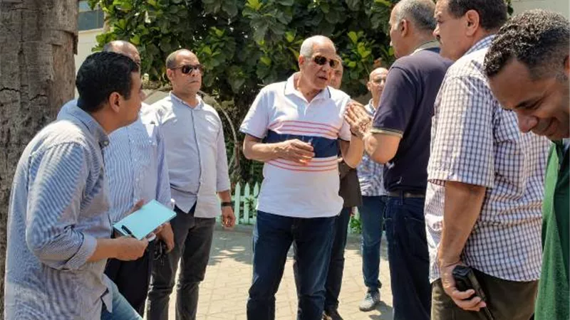 جولة لمحافظ الجيزة بأحياء الدقي والعجوزة وجنوب والعمرانية
