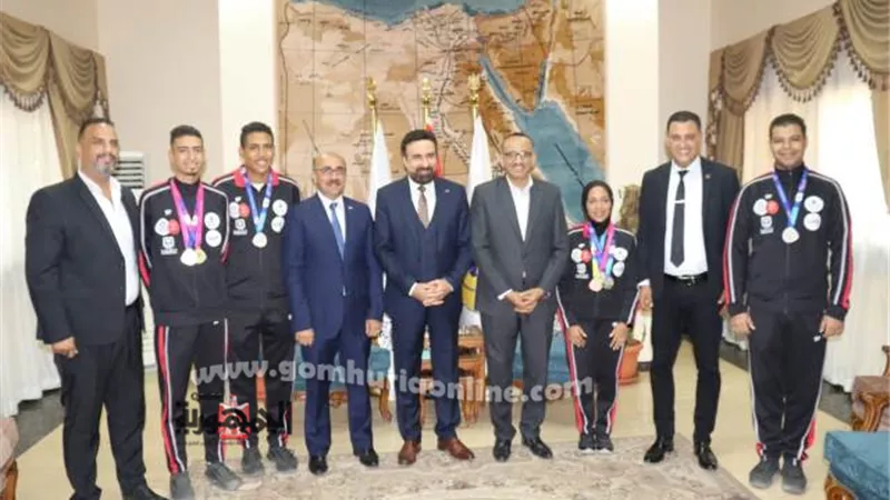 معهد إعداد القادة يكرم أبطال بعثة أولمبياد برلين