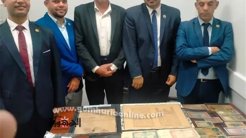 ضبط راكب بحوزته ٨٦ قطعة عملة وأشياء تخضع لقانون حماية الاثار