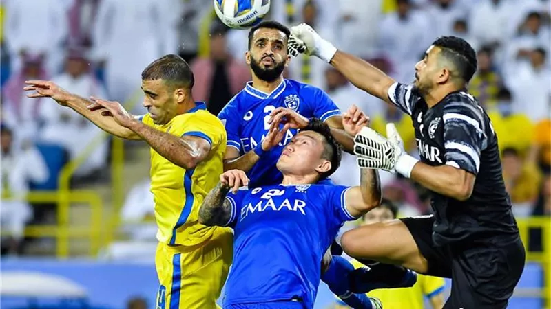 طاقم حكام نهائي البطولة العربية بين الهلال والنصر السعودي