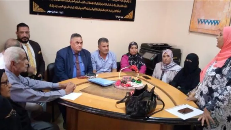 أسباب إجتماع منظمة اليونيسيف مع قيادت التعليم فى الشروق وبدر صور