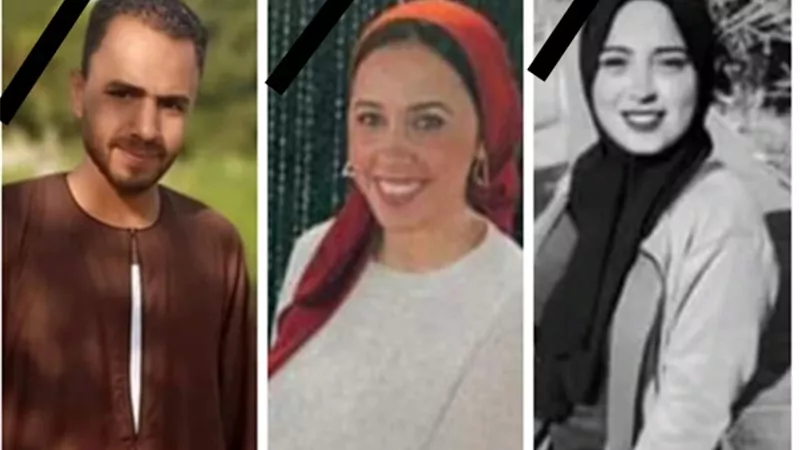 بالأسماء والصور .. ضحايا حادث إنقلاب ميكروباص بالمنوفية
