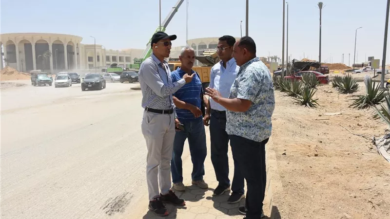 تفاصيل جولة رئيس جهاز مدينة القاهرة الجديدة بمشروعات المدينة
