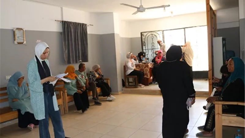 مناظرة 547 حالة بقافلة الجامعه بمدينة الغردقة البحر الأحمر