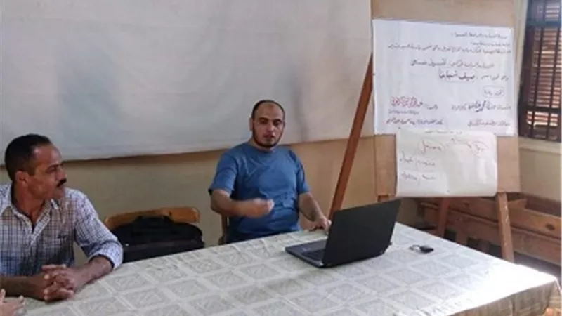 ندوةعن المشروعات الصغيرة ومعوقات سوق العمل بمركز شباب الحاج قنديل