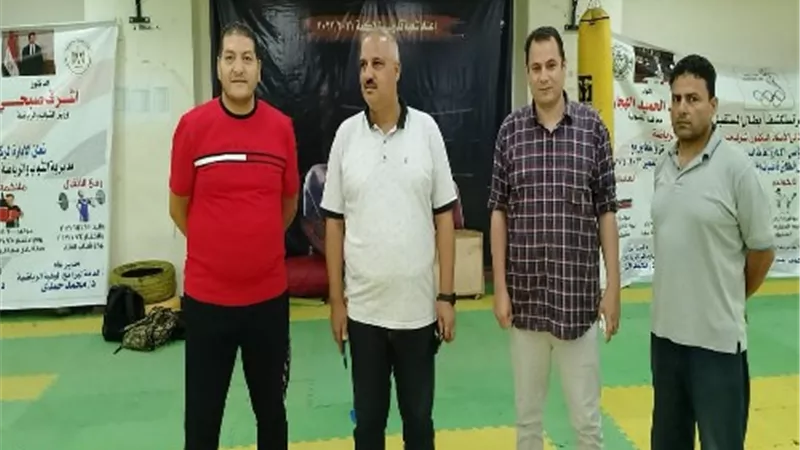 الصبروط يتابع اختبارات مشروع القومى للموهبة والبطل الاولمبى