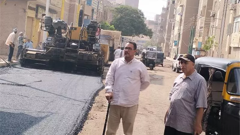 محافظ أسيوط يعلن البدء في رصف شوارع مدينة منفلوط