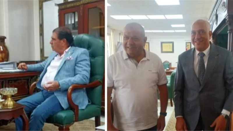 رئيس كهرباء القناة يلتقى مدير أمن اسماعيلية ونائب الشرقية