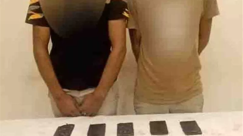 الداخلية تضبط 17 كيلو من مخدر الحشيش