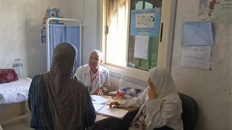 القافلة الطبية المجانية في وحدة أبوصوير البلد تستقبل ٤٥٢ مواطنًا