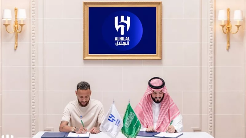 الكشف عن رقم قميص نيمار دا سيلفا مع الهلال السعودى.. صور
